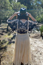 Load image into Gallery viewer, Ruby Street Australia Calico Tiered Gypsy Skirt. Fits up to size 14.