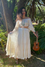 Load image into Gallery viewer, Ruby Street Australia Calico Tiered Gypsy Skirt. Fits up to size 14.