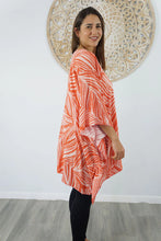 Load image into Gallery viewer, Kaftan Top in Honiara Melon. One Size Fits All.