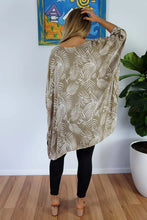 Load image into Gallery viewer, Kaftan Top in Palm Cove Taupe. One Size Fits All.