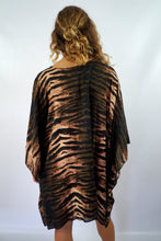 Load image into Gallery viewer, Wildcat Brown Kaftan Top | One Size Fits All