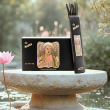 Load image into Gallery viewer, KAMA Boxed Long Burning Incense Sticks. 12 Packets In One Box.