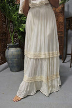 Load image into Gallery viewer, Ruby Street Australia Off Shoulder Calico Prairie Maxi dress
