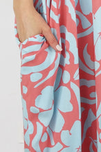 Load image into Gallery viewer, Premium Island Flower Peach Long Kaftan Dress - One Size Fits All
