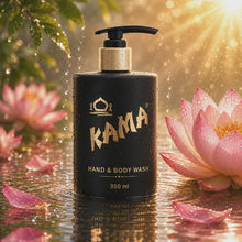 Load and play video in Gallery viewer, KAMA Hand &amp; Body Wash 350ml.
