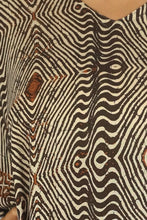 Load image into Gallery viewer, Sundrenched Papua Brown long kaftan.  One size fits all.
