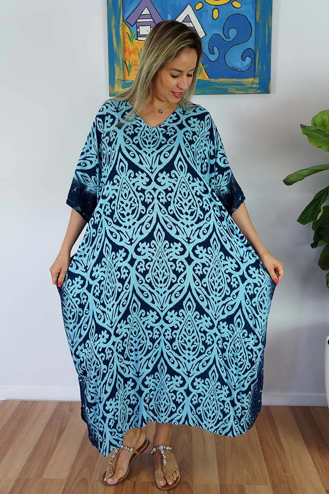 plus size long kaftan 